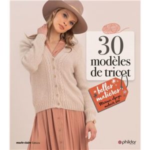 869 "30 MODELES DE TRICOT" BELLES MATIERES