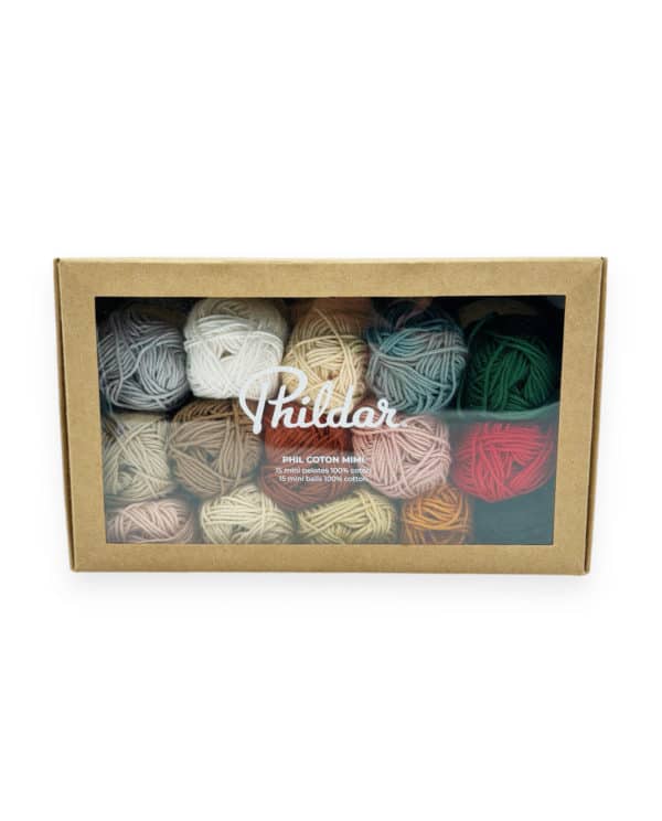 BOITE MINI PELOTES PHIL COTON 3 "15 PELOTES"